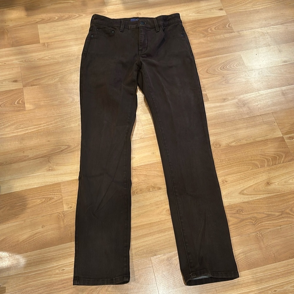 NYDJ brown stretch jeans
